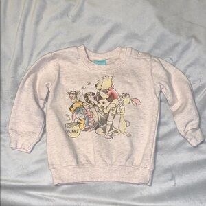 Disney Baby Winnie the Pooh and friends Christopher Robin Sweatshirt tan 18 mo